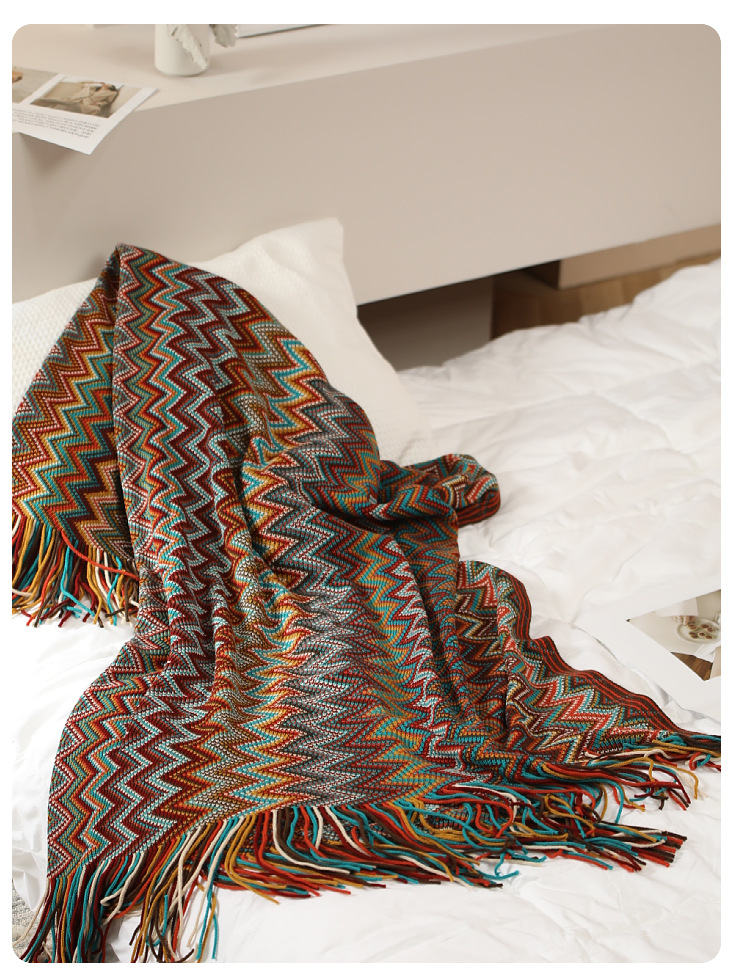 Home Decor Blanket-Orange Tangerine