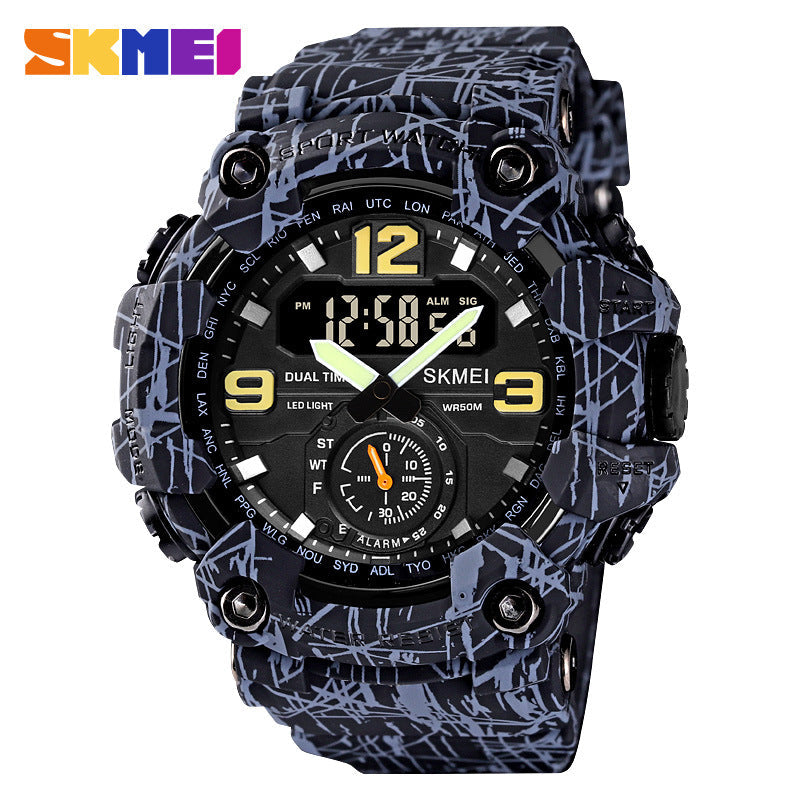 SKMEI - Waterproof Digital Sports Watch for Men - Outdoor Adventure Style-1637