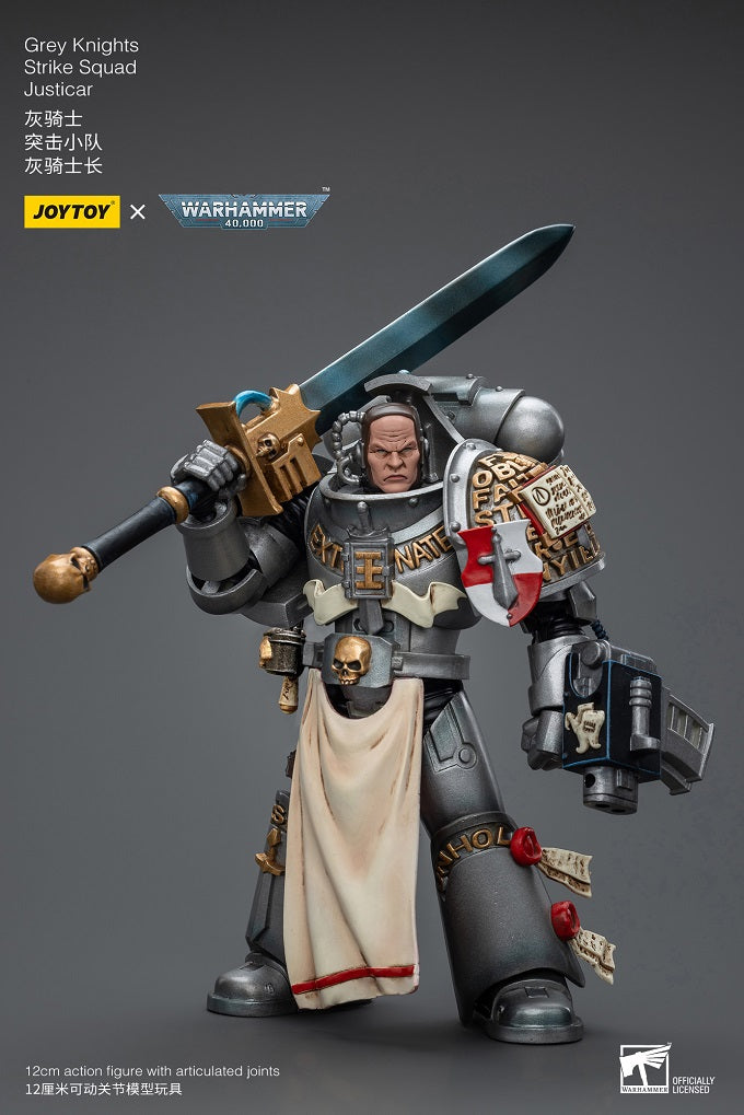 Grey Knights Strike Squad Justicar - Warhammer 40K Action Figure By JO – LT  Cave