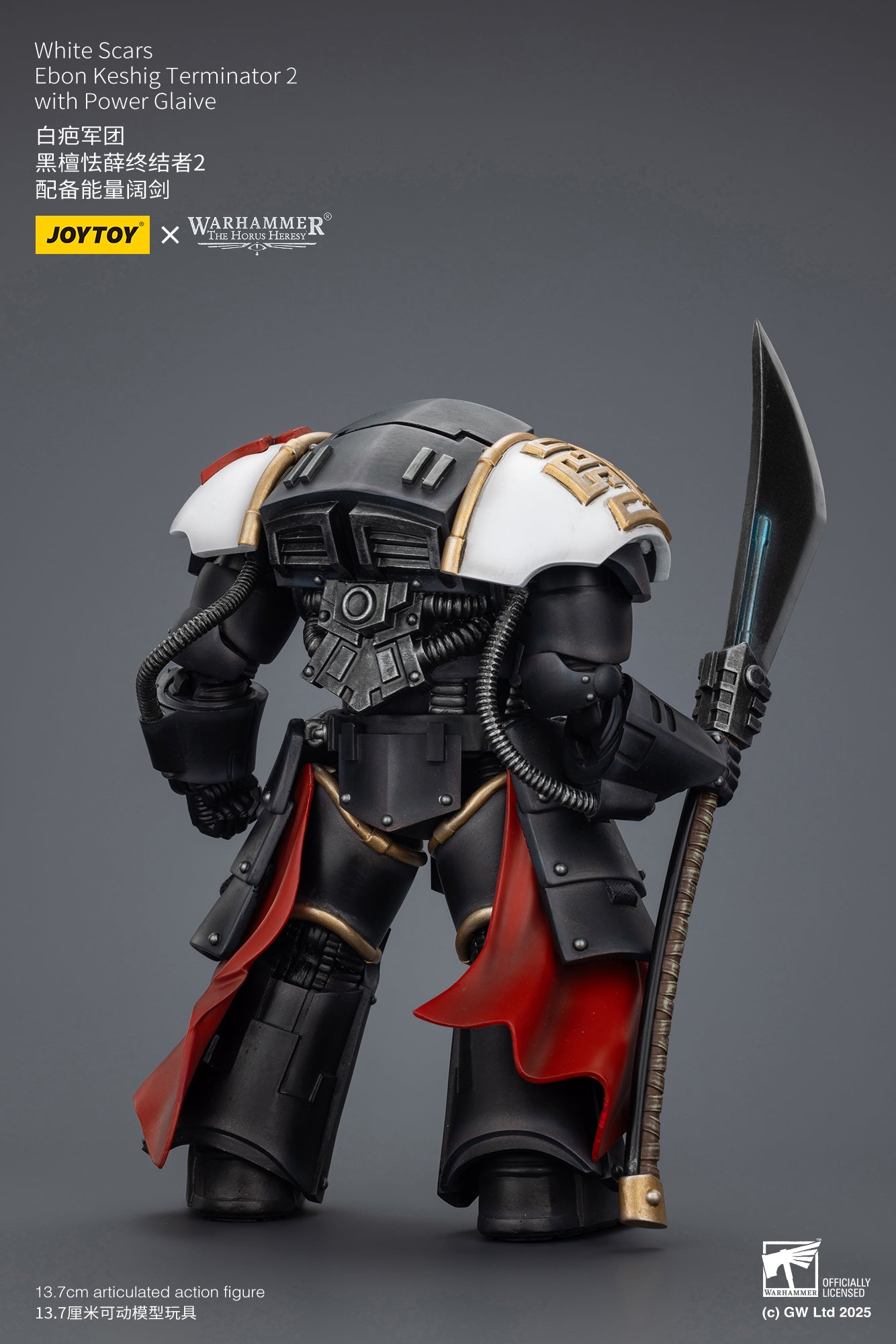 White Scars Legion Praetor / White Scars Ebon Keshig Terminator - "Warhammer "The Horus Heresy 1/18 Action Figure By JOYTOY