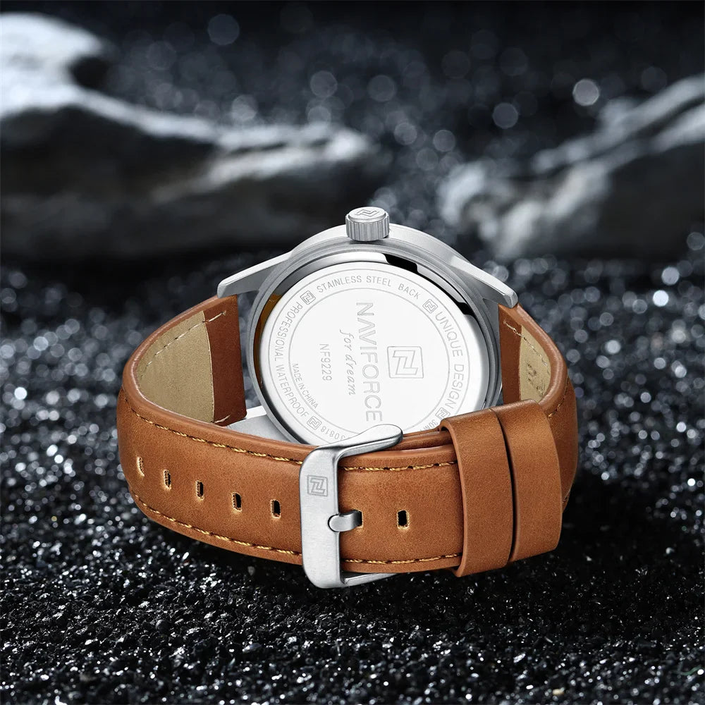 NAVIFORCE 9229-Men's Waterproof Quartz Watch
