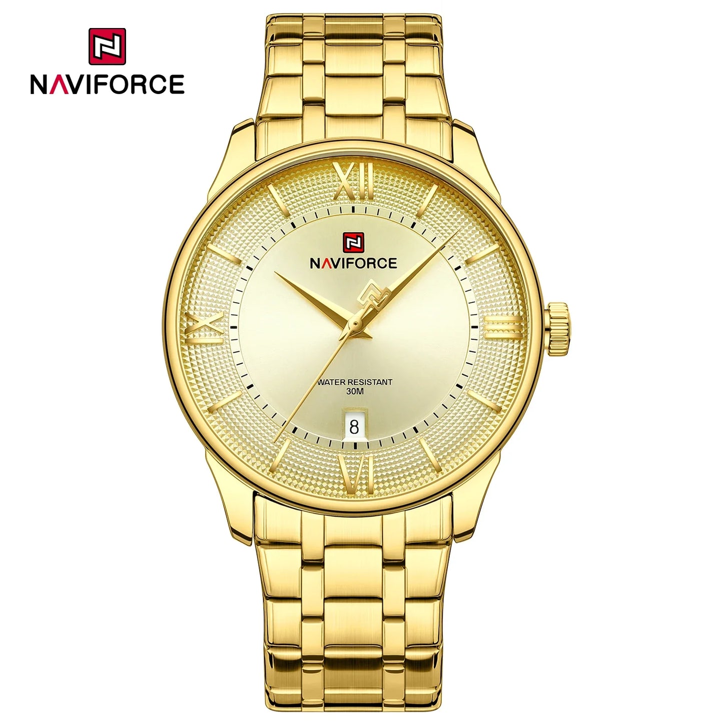 NAVIFORCE 9272S Business Waterproof Quartz Watch.