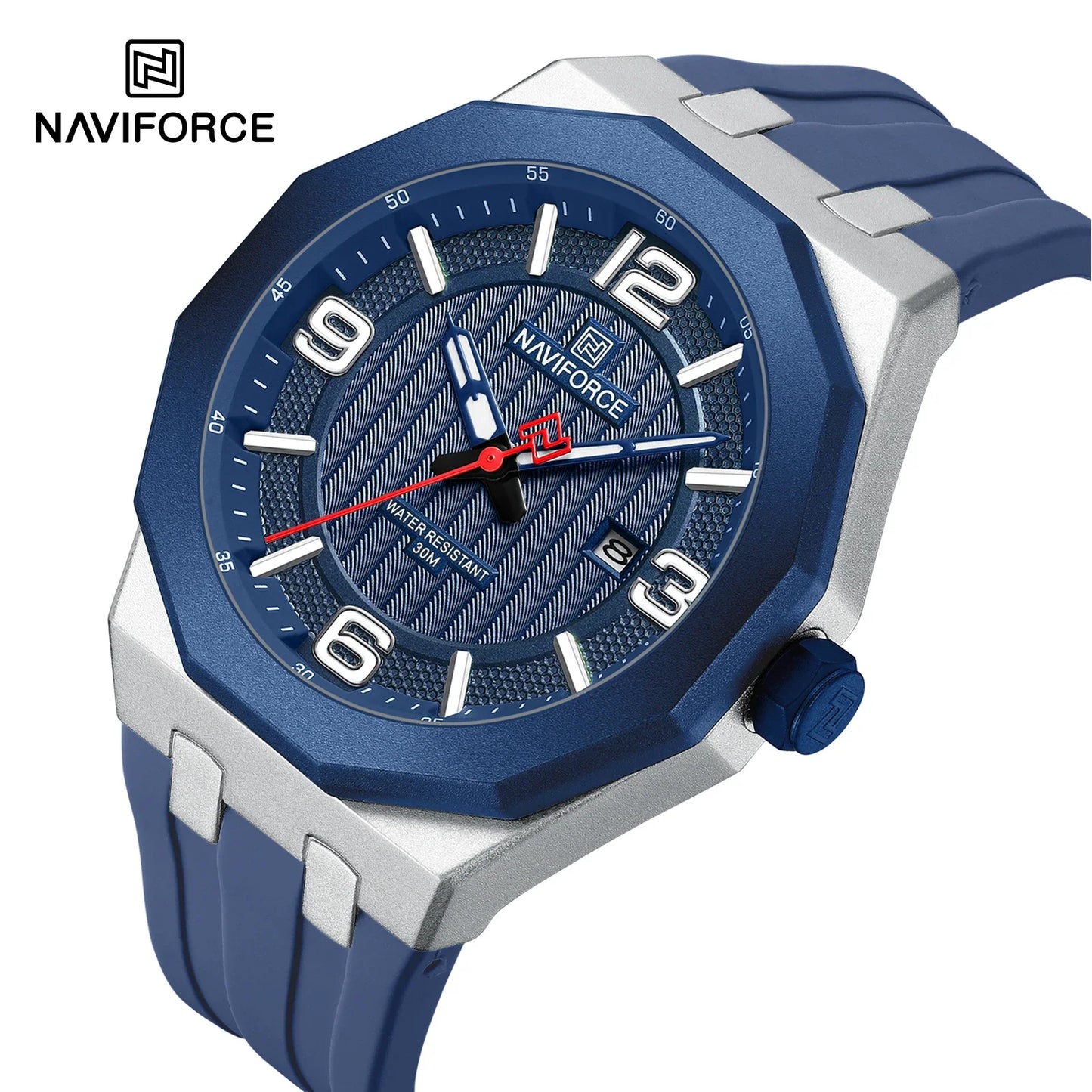 NAVIFORCE Watch 8079 Business Waterproof Quartz Watch.