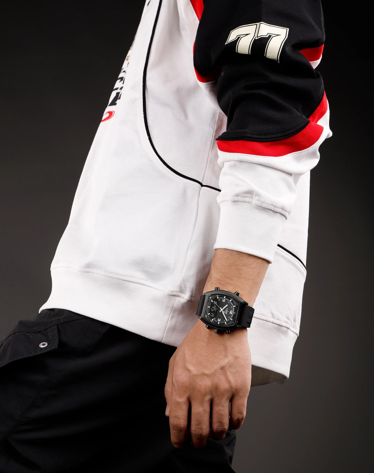 NAVIFORCE Watch 9242 Business Waterproof Quartz Watch.