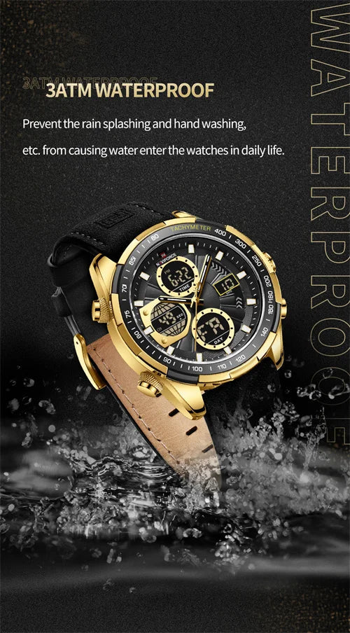 NAVIFORCE 9197-Men's Luxury Quartz Watch