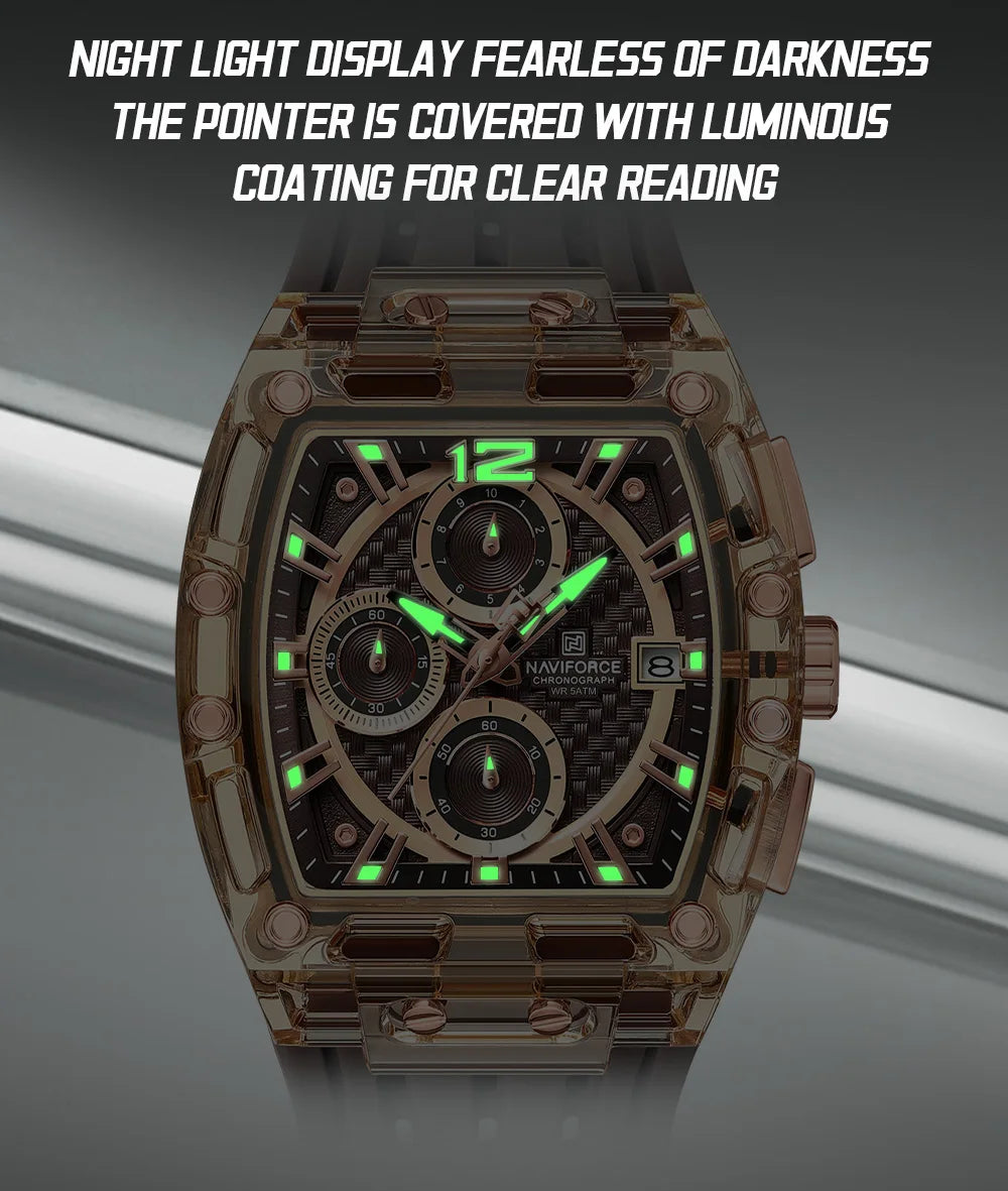 NAVIFORCE 7105 -High-Quality Waterproof Watch