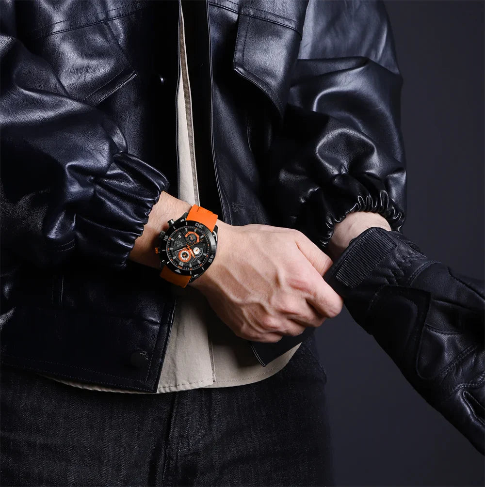 NAVIFORCE 8038-Men's Waterproof Quartz Watch