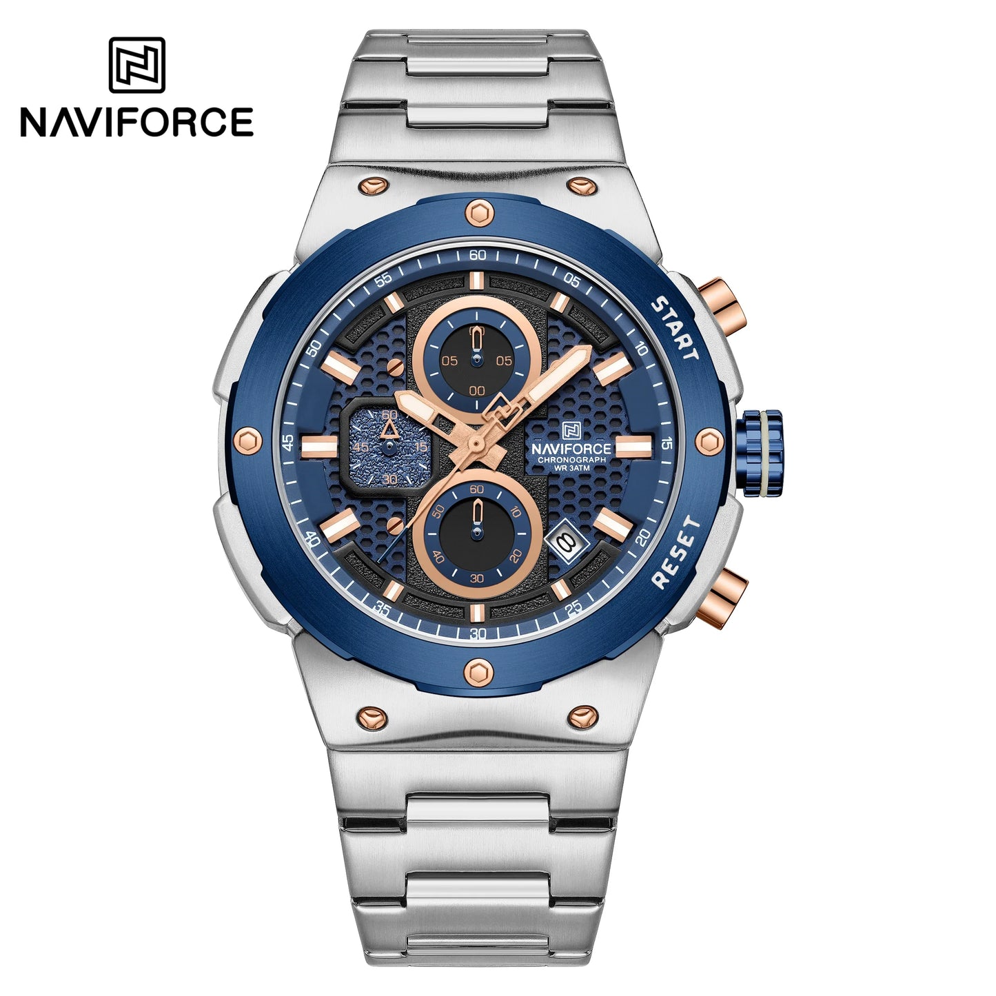 NAVIFORCE 8072 Quartz Business for Men.