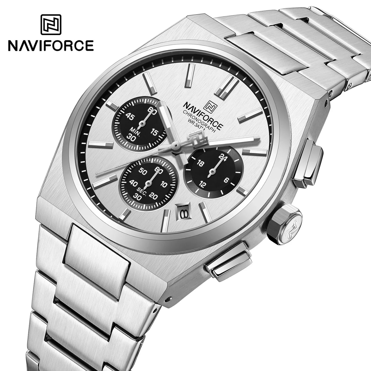 NAVIFORCE 8048 -Business Quartz Timepiece for Men
