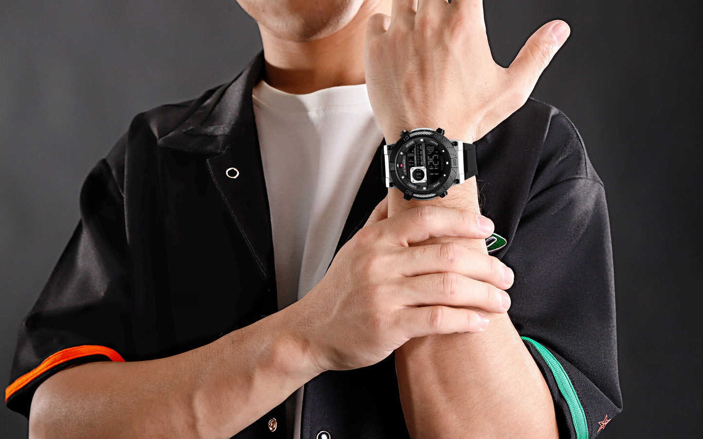 NAVIFORCE Watch 9241T Watches Waterproof Wristwatch for Men.