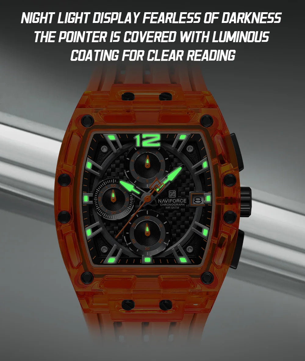 NAVIFORCE 7105 -High-Quality Waterproof Watch