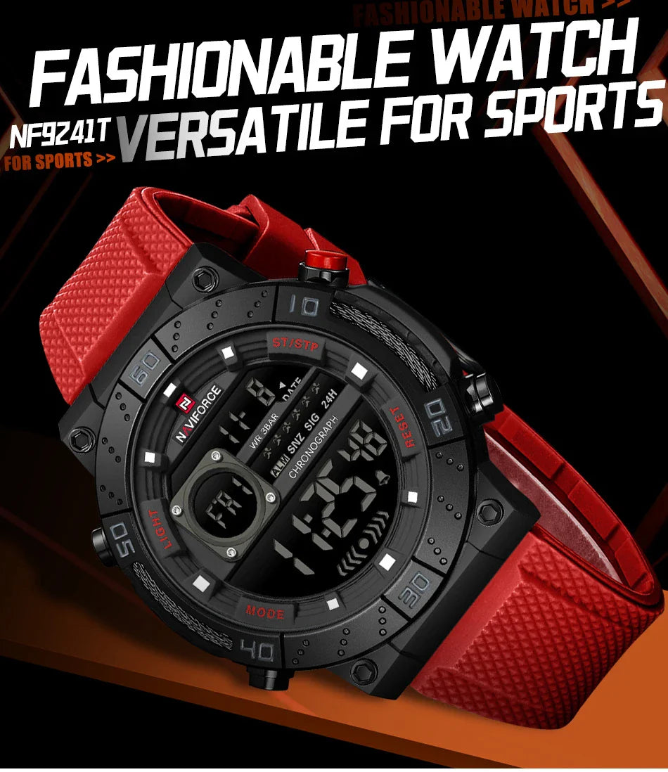 NAVIFORCE Watch 9241T Business Waterproof Quartz Watch.