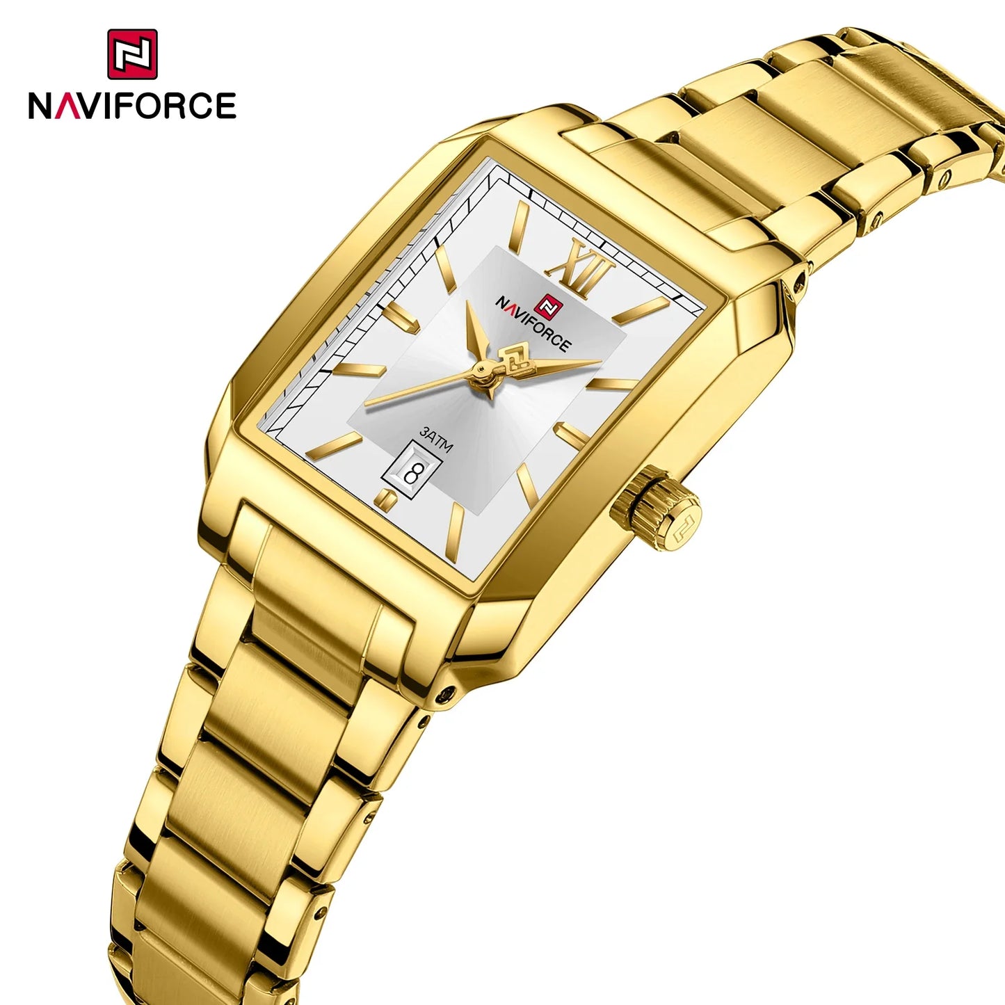 NAVIFORCE Watch 9251 Business Waterproof Quartz Watch.