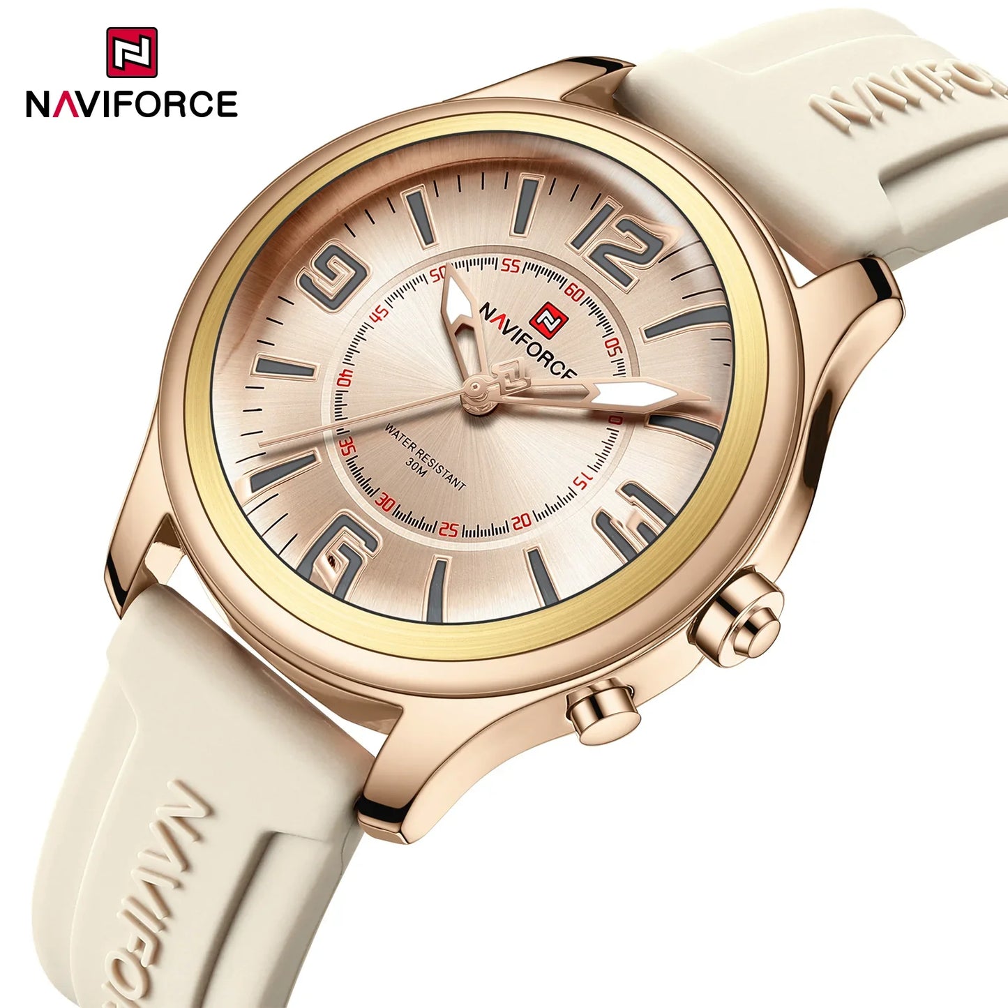 NAVIFORCE Watch 9256 Business Waterproof Quartz Watch.