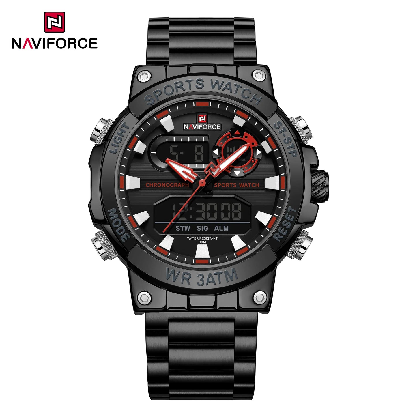 NAVIFORCE 9237 Business Waterproof Quartz Watch.