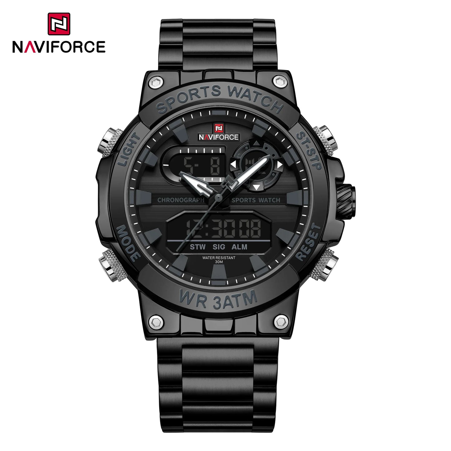 NAVIFORCE 9237 Business Waterproof Quartz Watch.