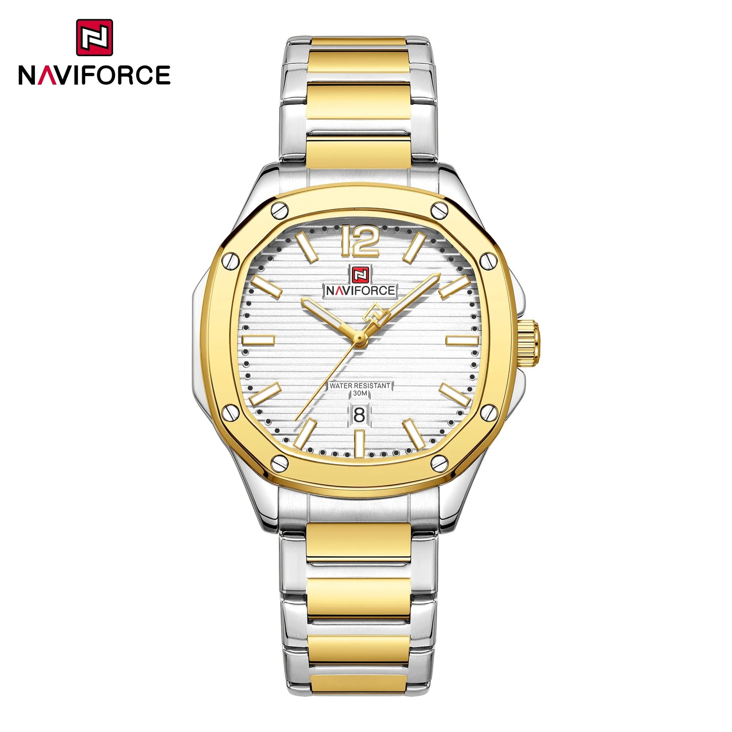 NAVIFORCE 9243S Men's Business Quartz Watch.