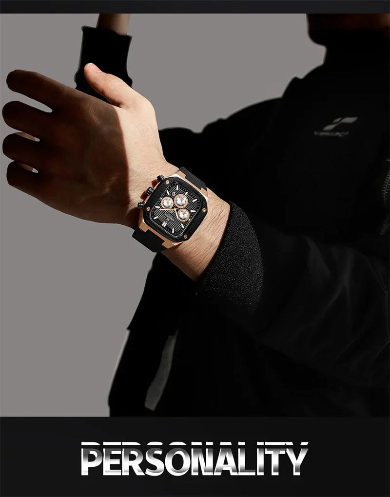 NAVIFORCE 8037-Men's Waterproof Quartz Watch