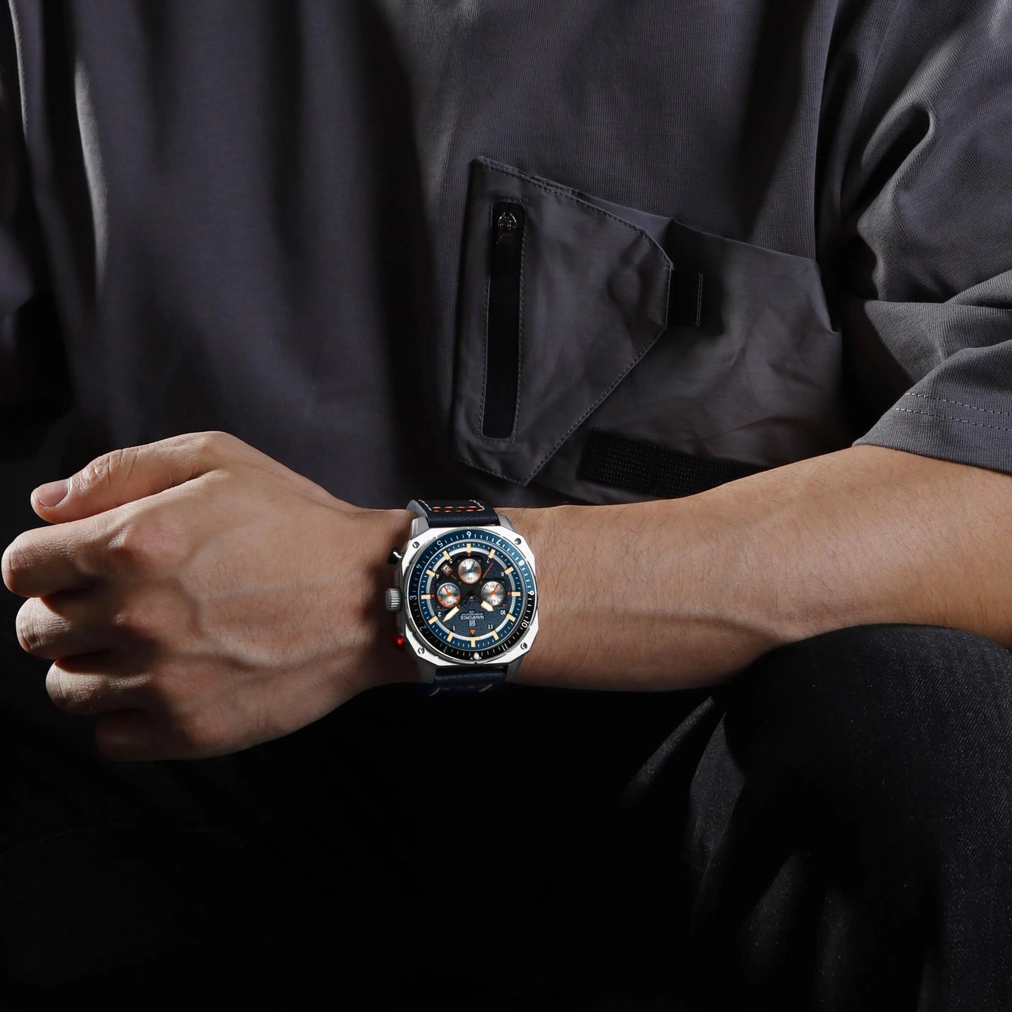 NAVIFORCE 8057 -High-Quality Waterproof Watch