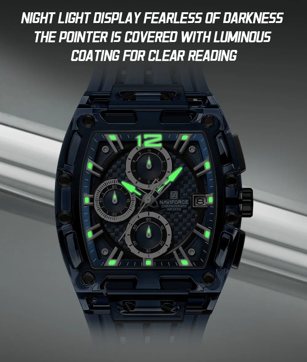 NAVIFORCE 7105-High-Quality Waterproof Watch