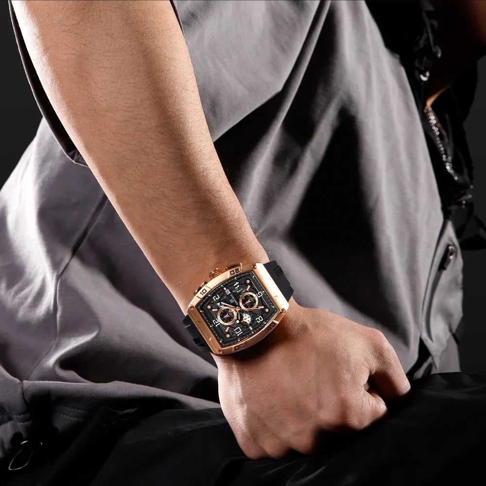 NAVIFORCE 8052-Business Quartz Timepiece for Men