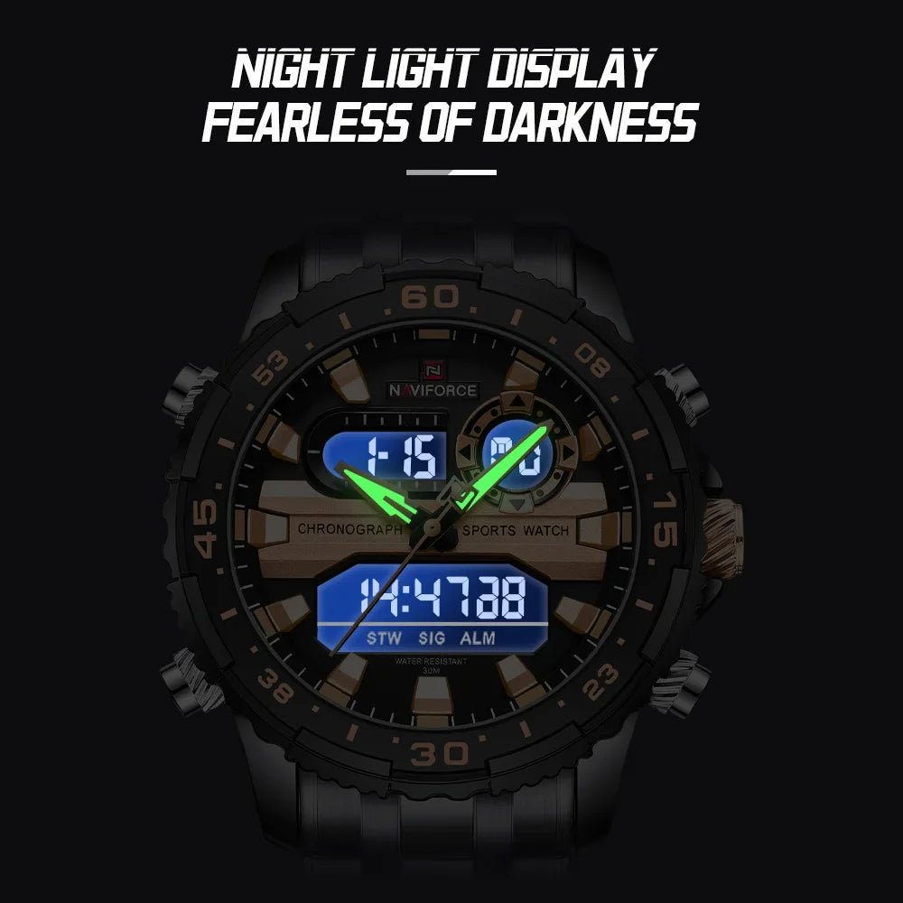 NAVIFORCE 9234-Business Quartz Timepiece for Men