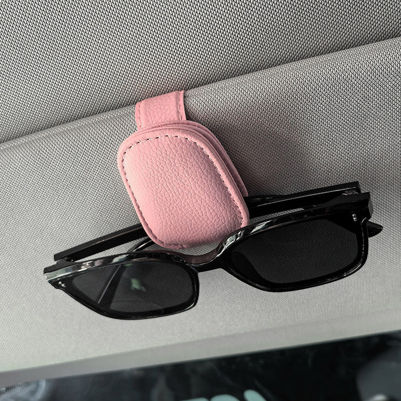 PU leather car eye clip(Multiple colors available)