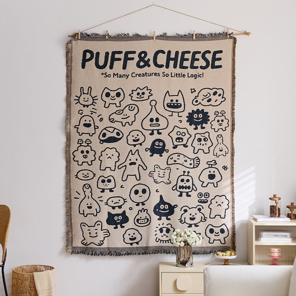 Home Decor Tapestry-Monster Graffiti
