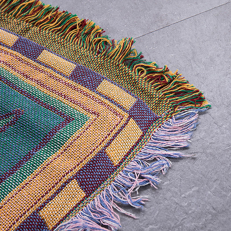 Home Decor Blanket- World Map