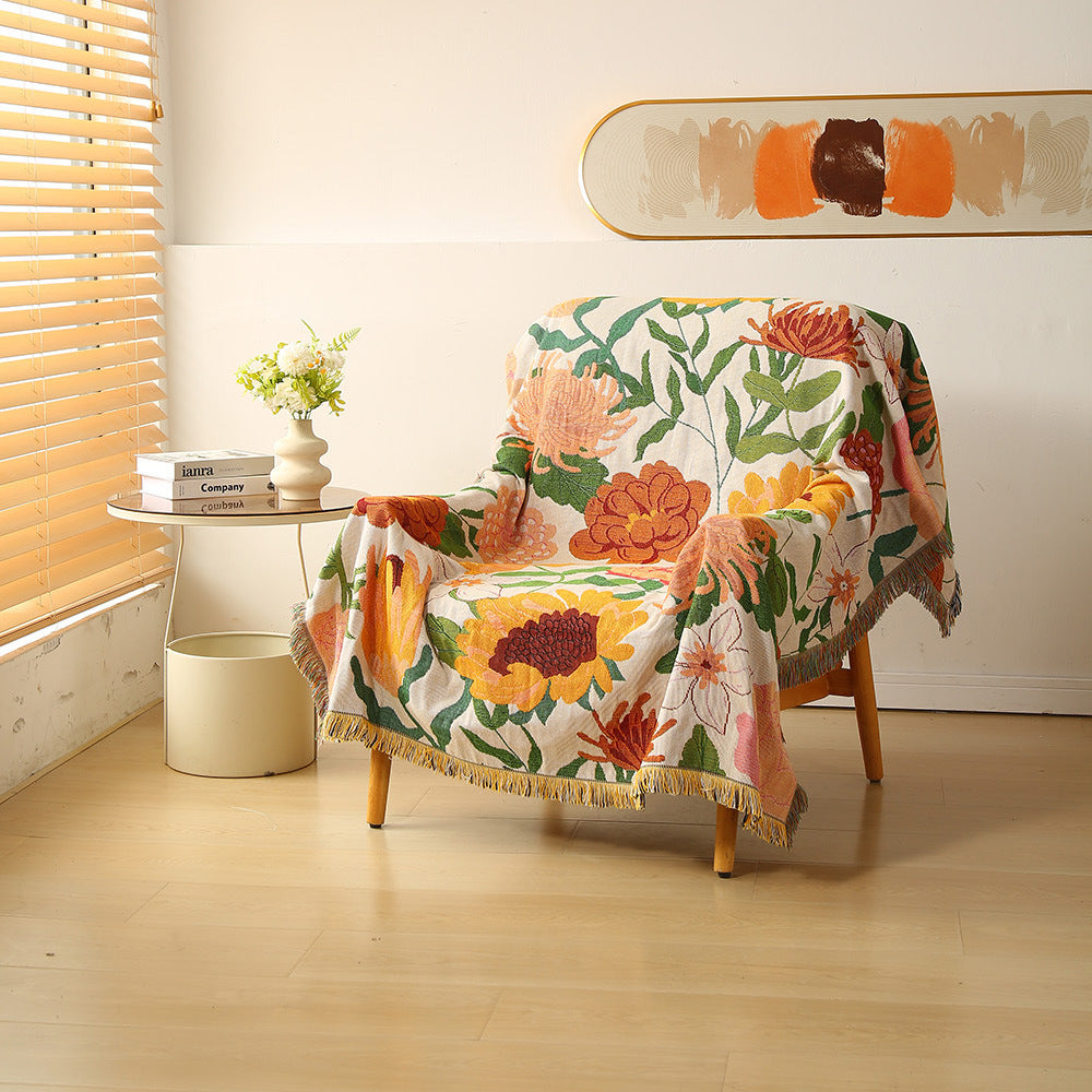 Home Decor Blanket-Marigold