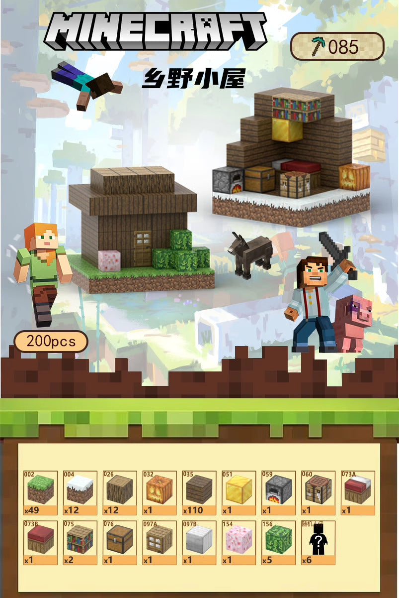 PIXEL CUBE Magnetic- Country Cottage - 200pcs