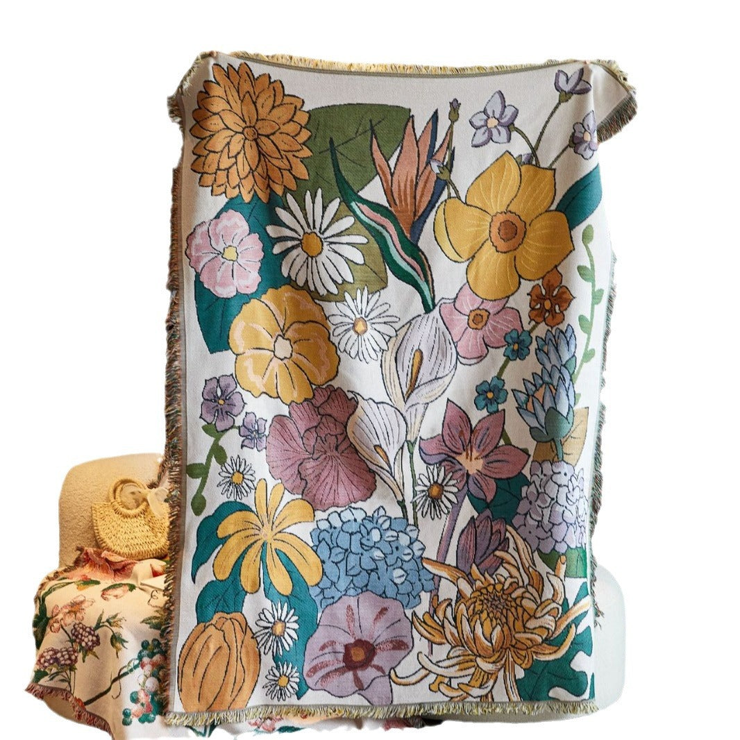 Home Decor Blanket-Floral Cluster