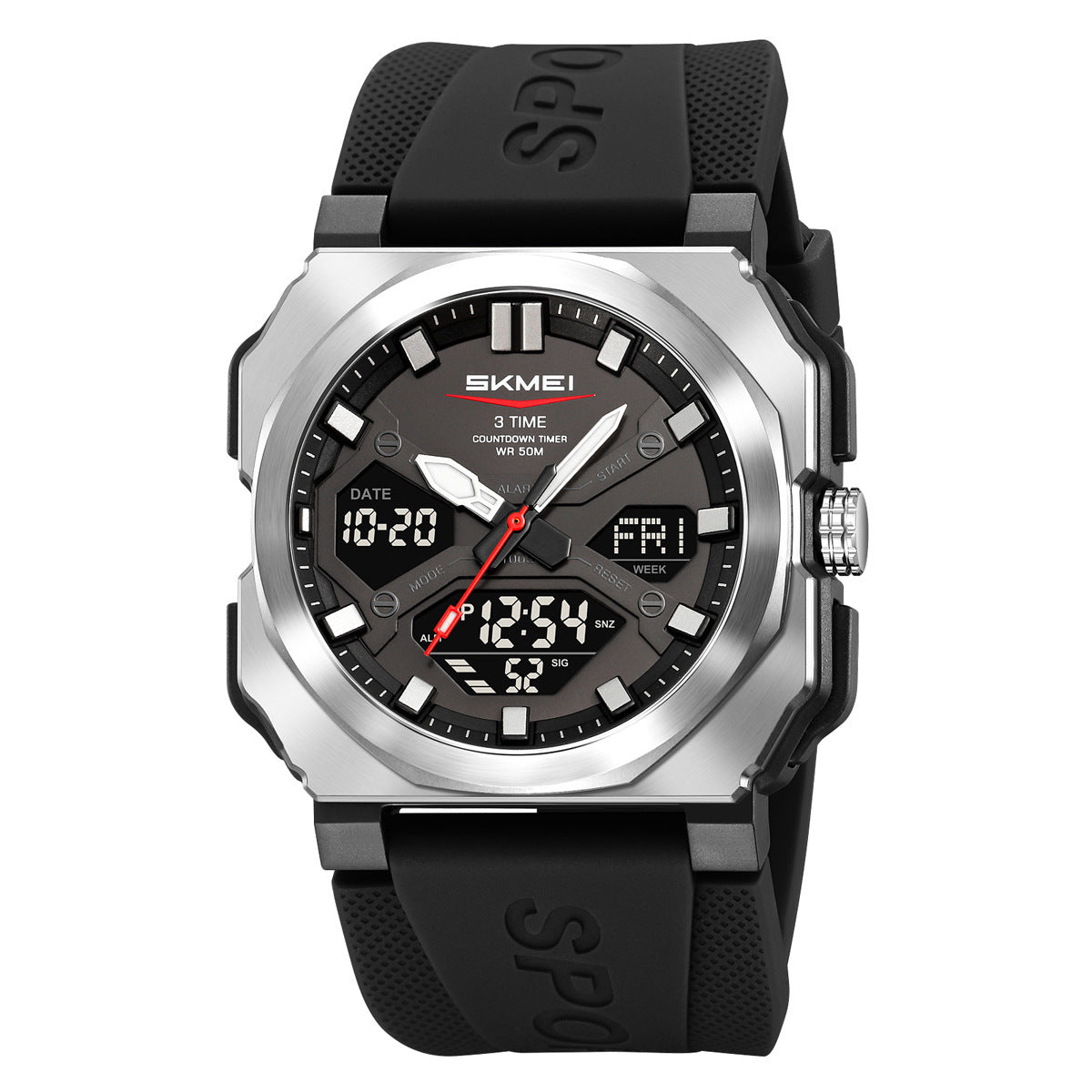 SKMEI - Waterproof Digital Sports Watch for Men-2418