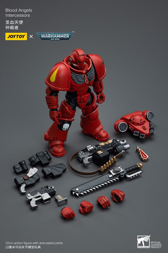 (RE-RUN) Blood Angels Intercessors - Warhammer 40K Action Figure By JOYTOY