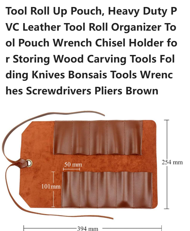 Pu leather - multi-function tool package