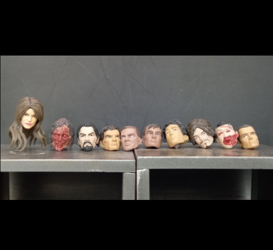 Zombie Lab Heads (SET)