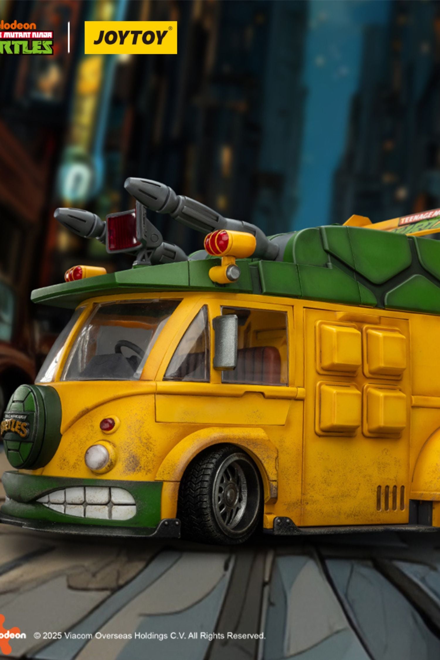 TMNT - Turtle Van - TMNT 1/18 Action Figure by JOYTOY – LT Cave