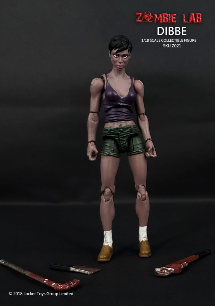 Dibbe - Zombie Lab 1/18 Action Figure By Locker Toys Group