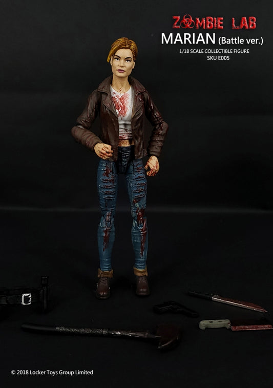 Marian (After Battle) - Zombie Lab 1/18 Action Figure By Locker Toys Group