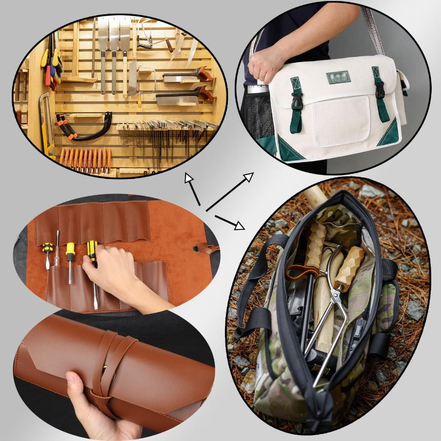 Pu leather - multi-function tool package