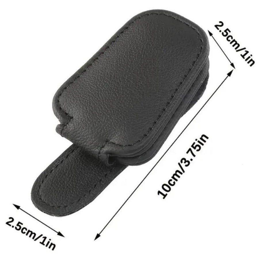 PU leather car eye environment clip