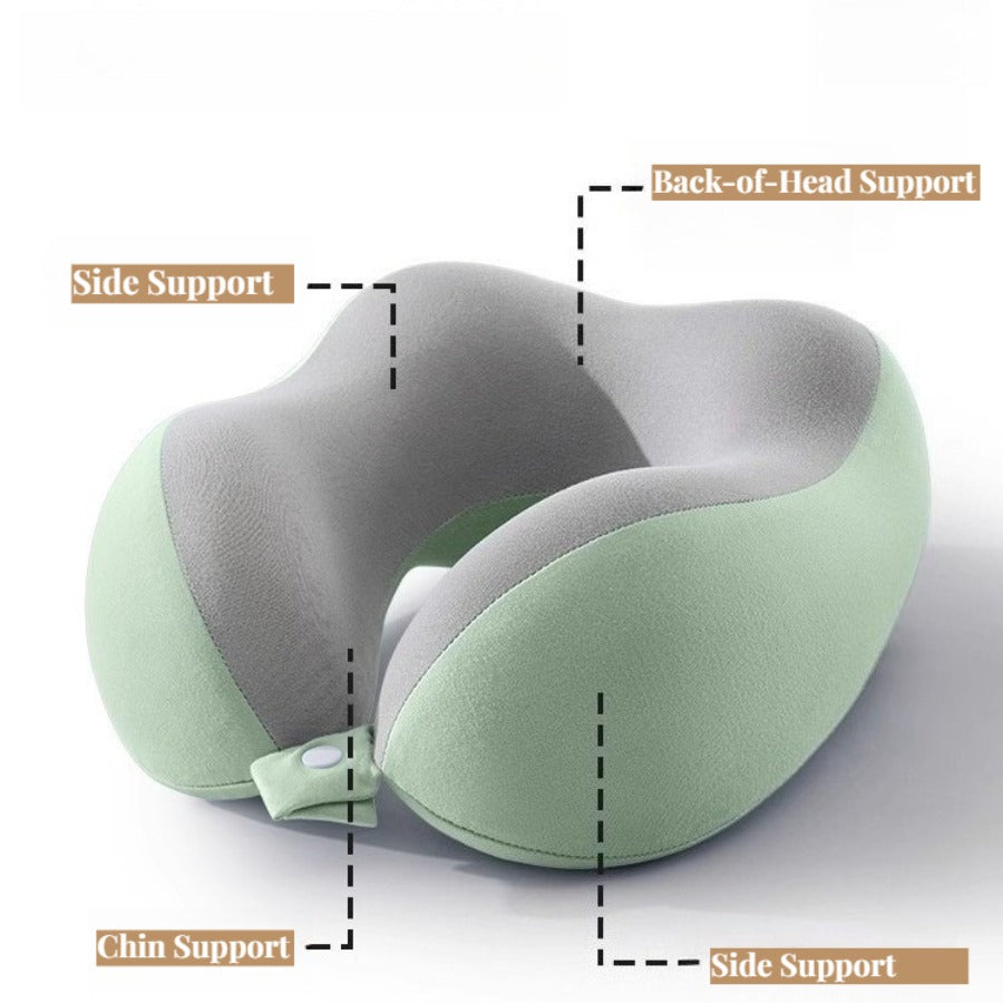 Travel U-shaped pillow - storage box