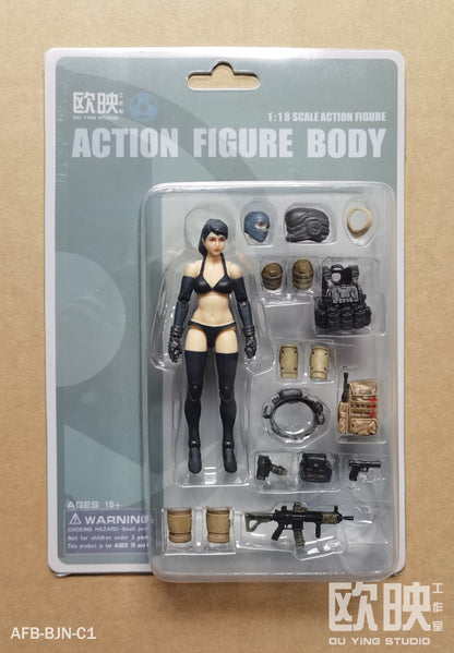 PGV General Female (Army) - 1/18 Action Figure by Planet Green Valley
