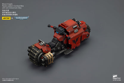 Raider-pattern Combat Bike with twin-linked bolt rifles-Warhammer 40k 1/18 Action Figure By JOYTOY