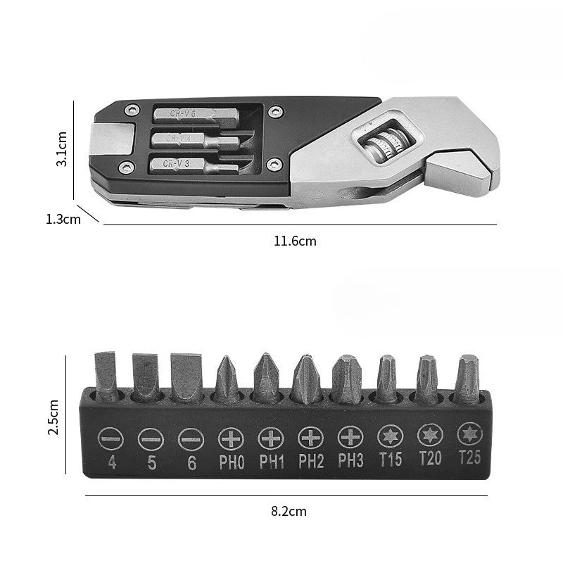 Multi-Functional Tools-Folding wrench