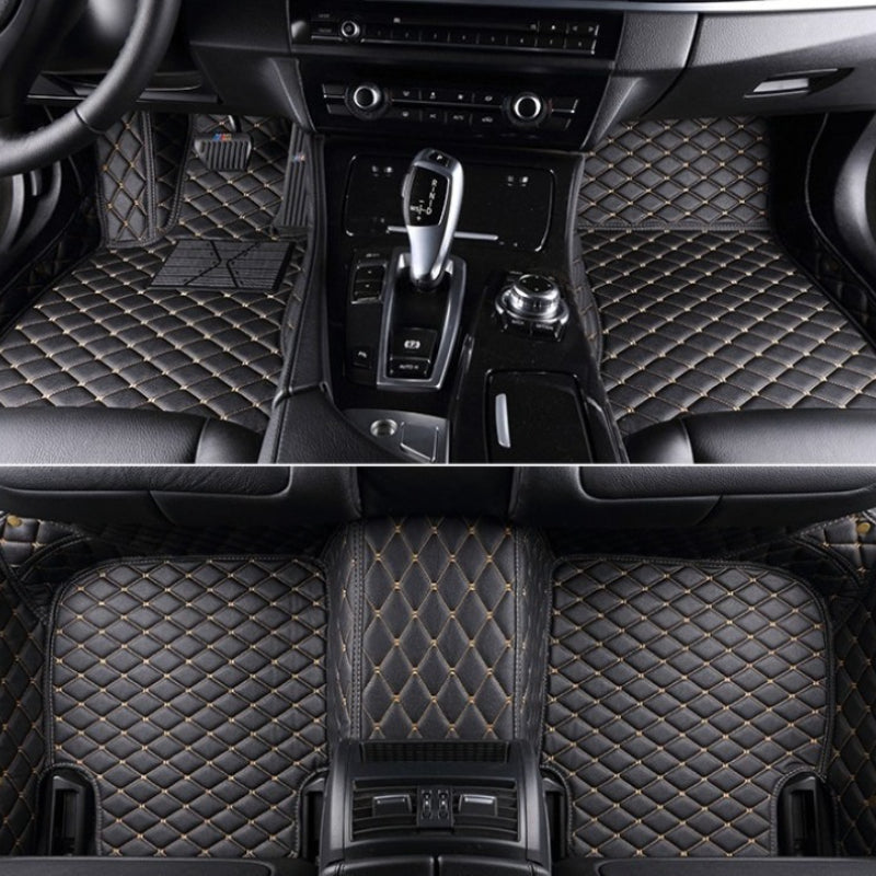 Car Floor Mats - Multi-Color Optional-5-Seat Set