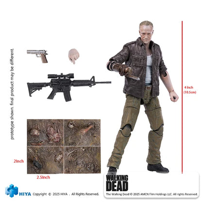 The Walking Dead Merle - Exquisite Mini Series 1/18 Action Figure By HIYA Toys