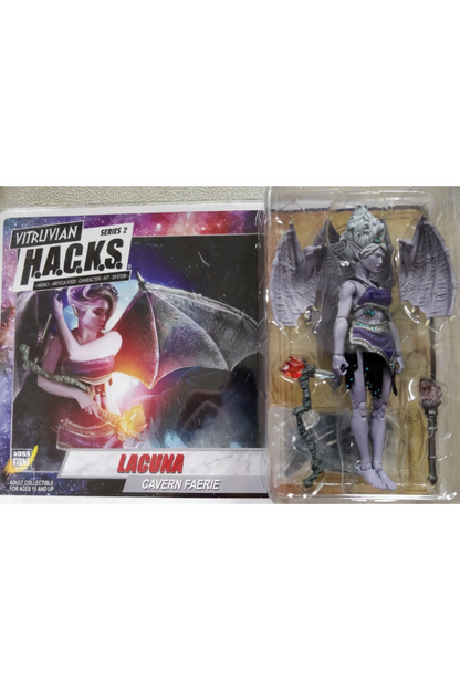 Lacuna Cave Faerie - Vitruvian H.A.C.K.S Series Action Figure By Boss Fight Studio