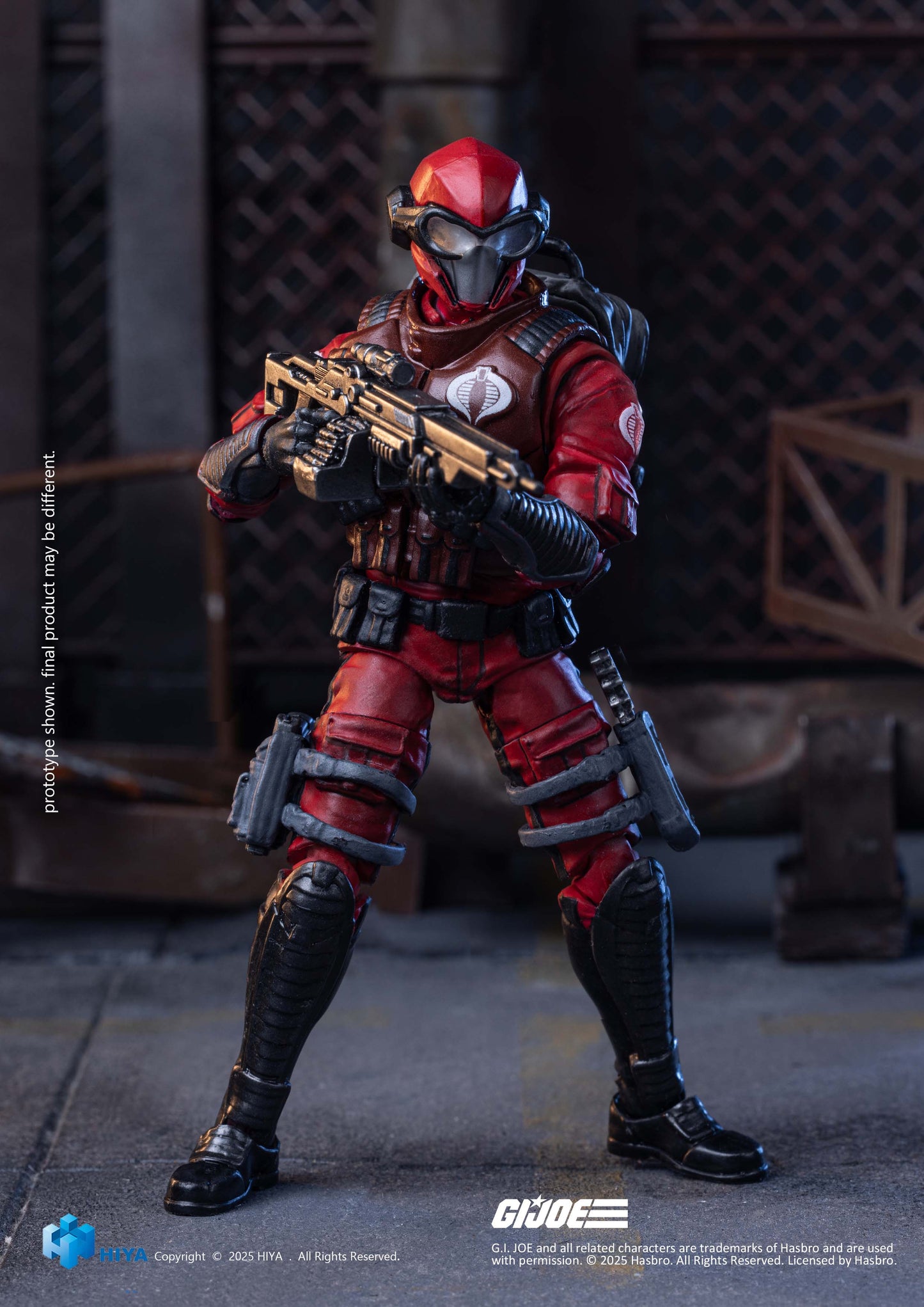 Crimson Viper G.I.JOE 1/18 Scale - Action Figure By HIYA Toys