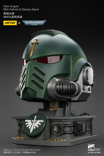 1:1  Dark Angels MkX Helmet-"Warhammer 40,000" 1/1 Action Figure By JOYTOY